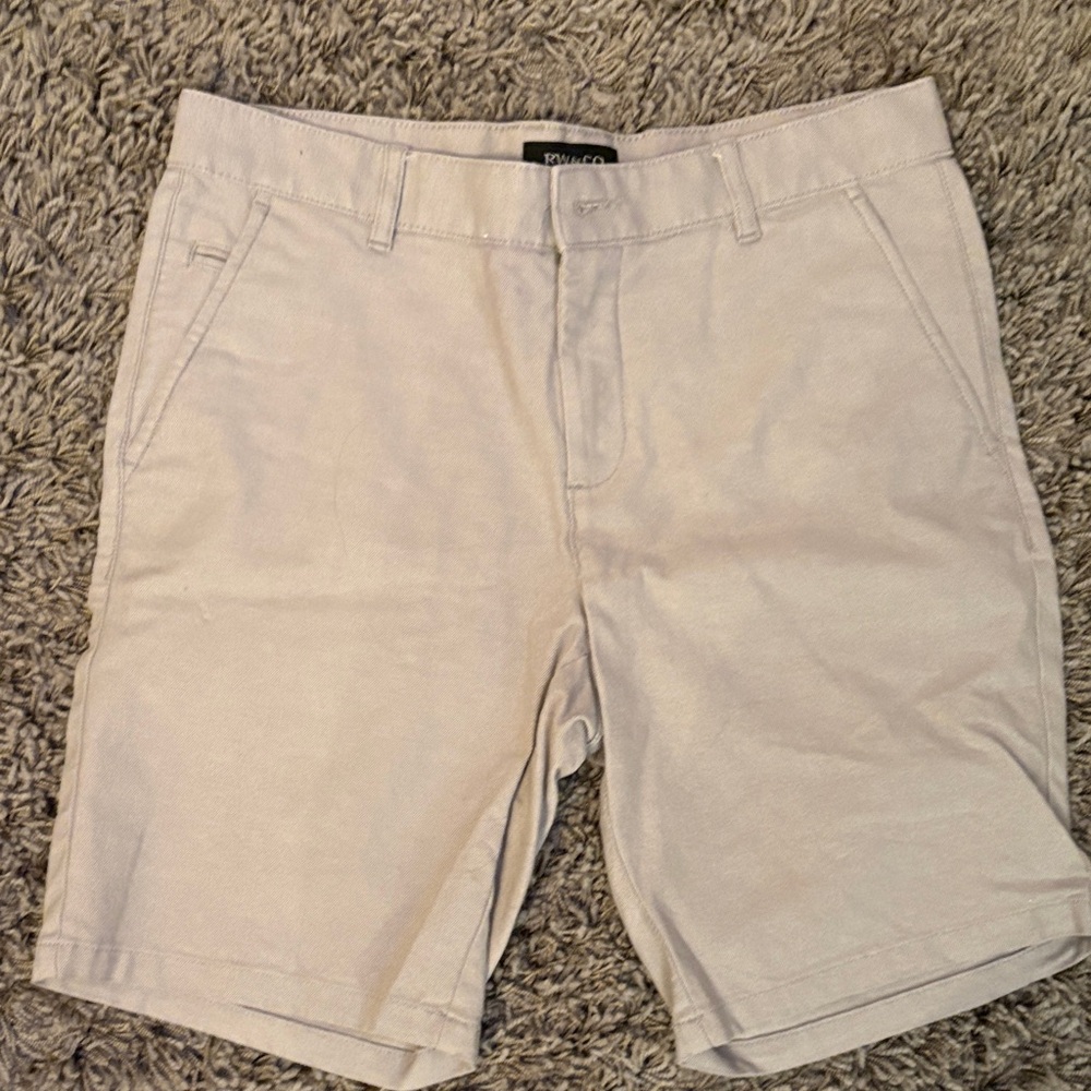 RW & Co Men's Light Grey Shorts